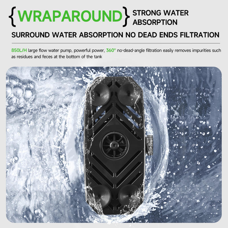 Low Water Level Filter Three Sections 8W 850L