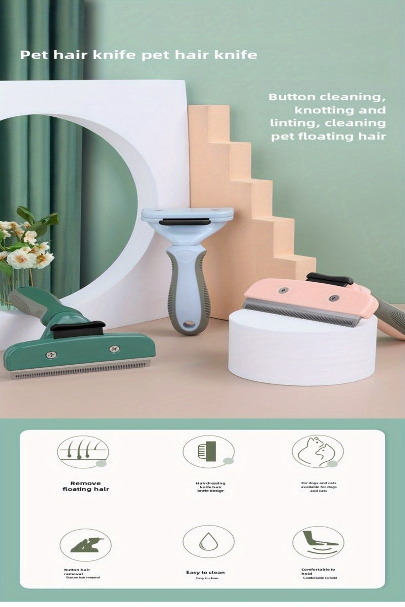Cat & Dog Pet Hair Trimmer – Pet Shaving Razor & Comb