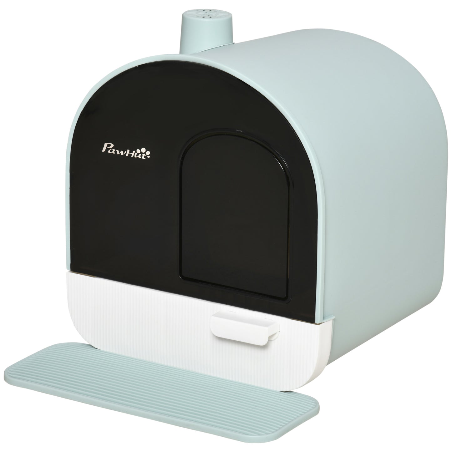 Covered Cat Litter Box with Tray & Scoop Set