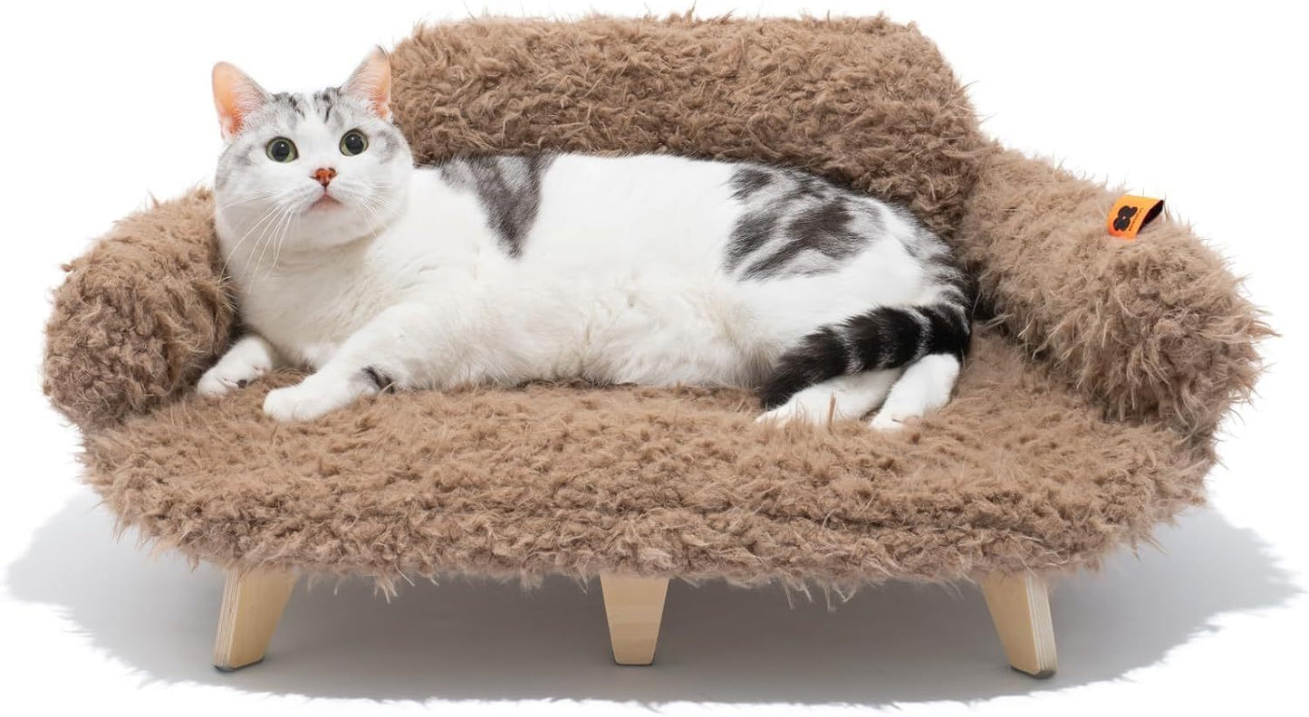 Elevated Cat Bed With Washable Cover