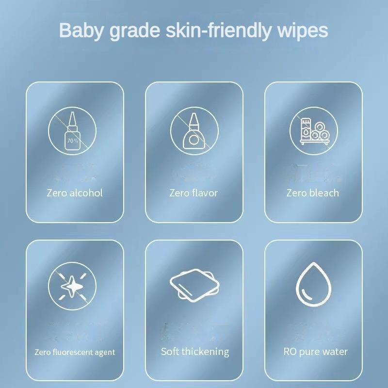Dog & Cat Pet Wet Wipes – Plant-Based, Unscented, for Paws, Butt, Ears & Eyes