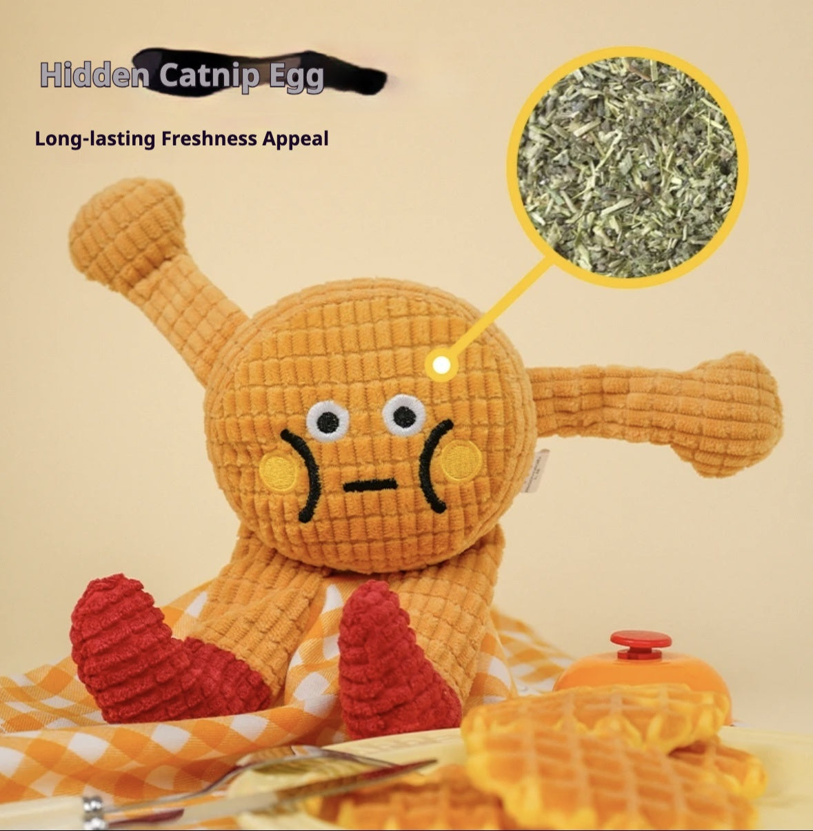 Squeaky Catnip Chew Toys – Fun, Durable & Teeth-Cleaning