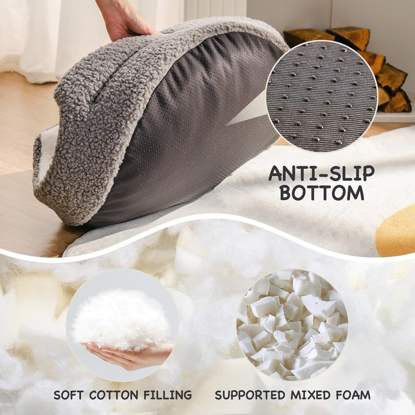 Washable Pet Bed For Small Dogs & Cats