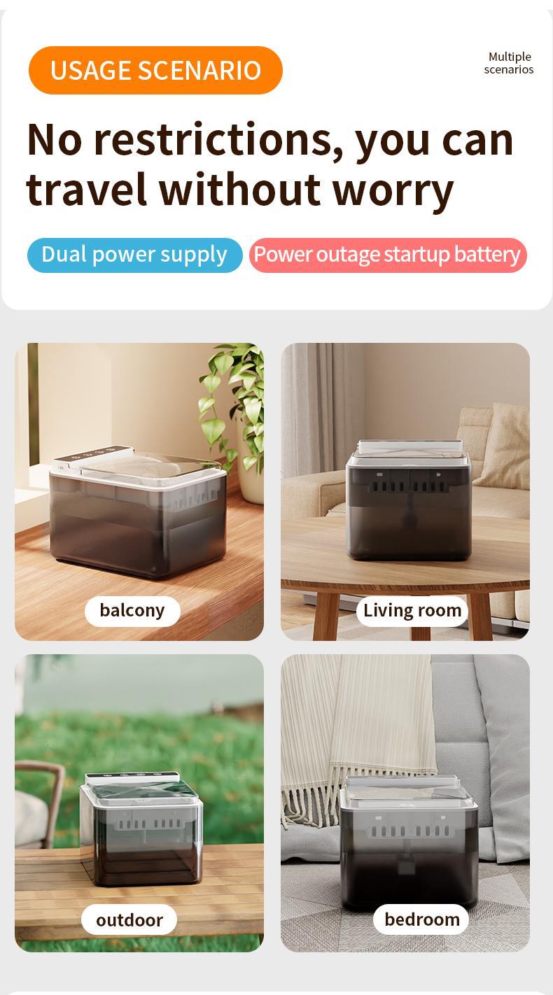 Wireless Charging Stainless Steel Automatic Cat Water Fountain