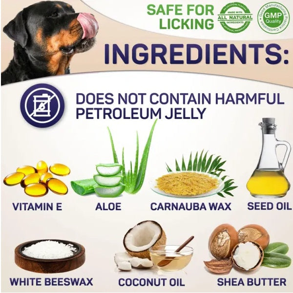 Natural Dog Paw Balm – Moisturizing & Protecting Paw Care for Dogs