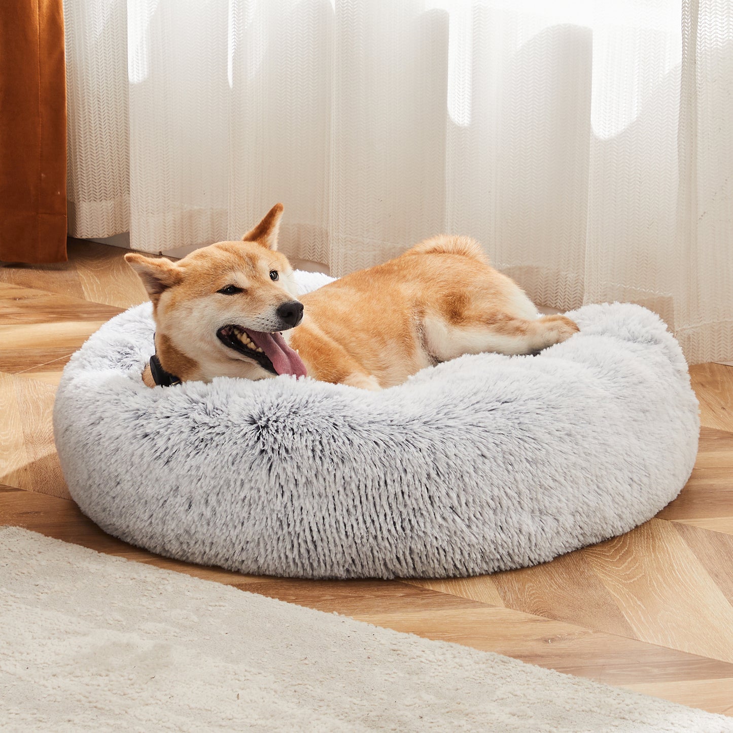 Anti-Slip Plush Pet Bed for Cats