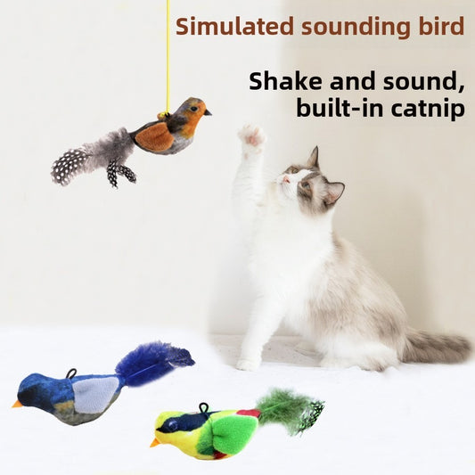 Durable Pet Sound Bird Toy – Anti-Bite, Anxiety Relief, All Ages