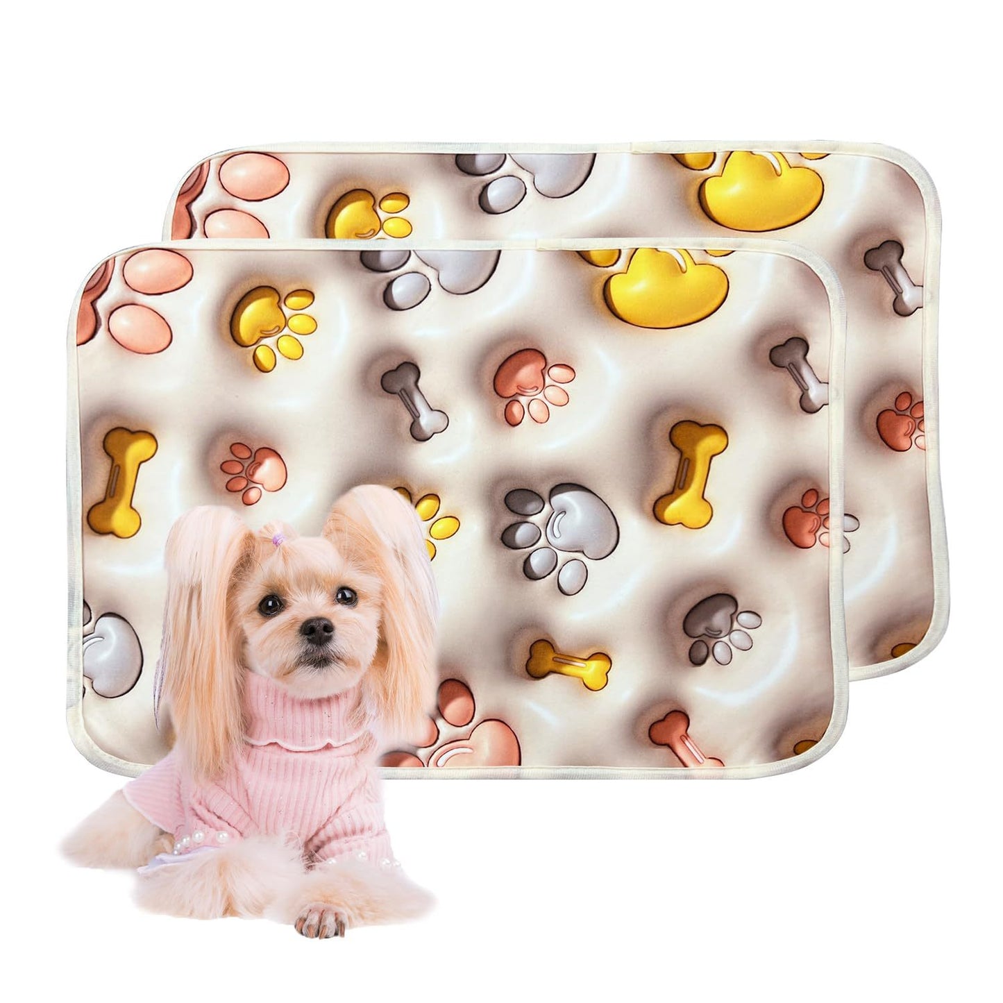 Qeils Reusable Puppy Pads – 2 Pack