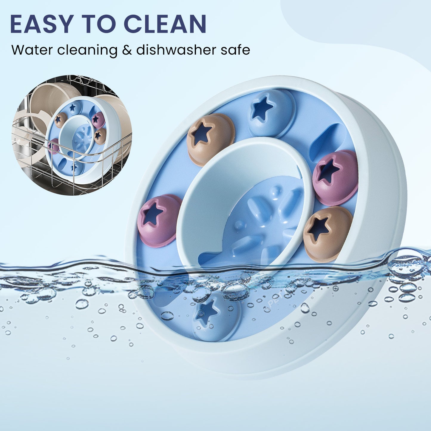 PETMARVEL Interactive Dog Puzzle Toy – Levels 1-3