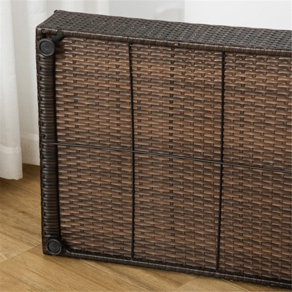 Rattan Dog Bed – Stylish Pet Sofa with Tent Design