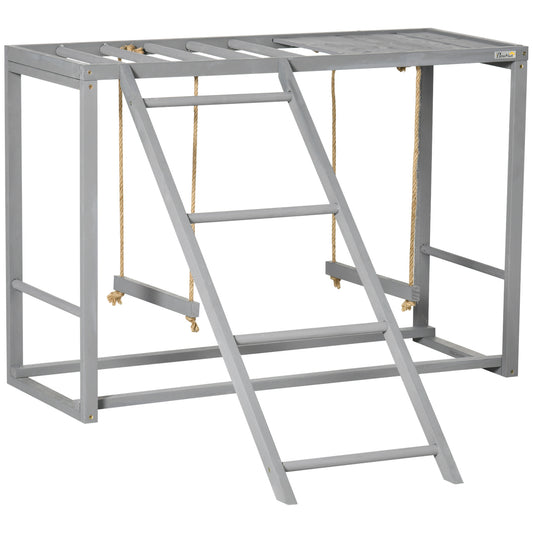 Chicken Activity Game With Swing & Perches for 3-4 Birds