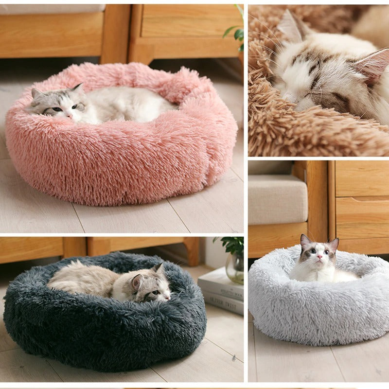 Soft Washable Plush Dog & Cat Bed