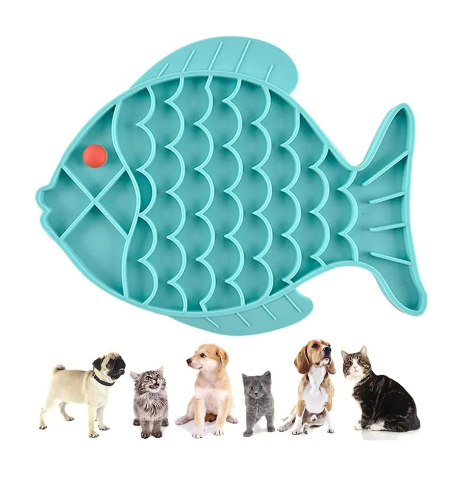 Silicone Lick Mat – Slow Feeder for Dogs