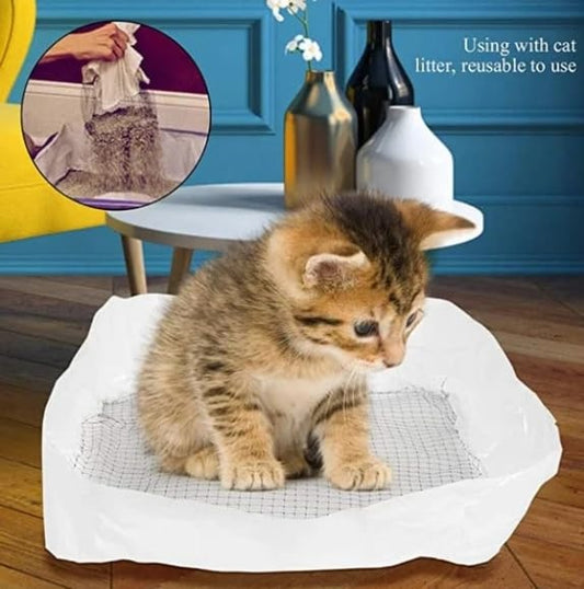 Reusable Cat Litter Filter Bags