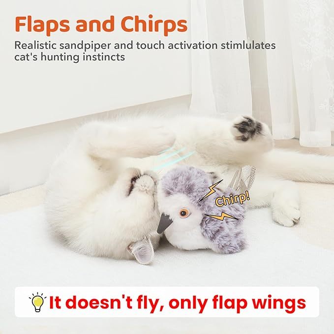 Flapping Bird Interactive Cat Toy