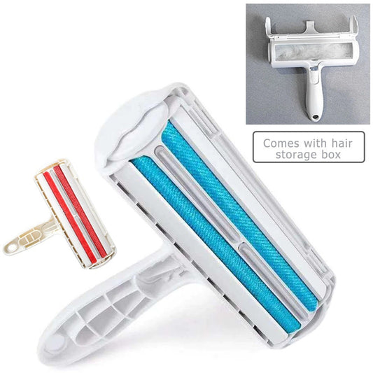 Pet Hair Remover Roller – 2-Way Lint & Fur Brush for Dogs/Cats, Sofa & Clothes