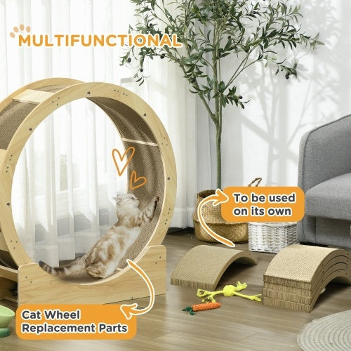 PawHut Reversible Cat Scratching Board – 4-Pack for Indoor Cats