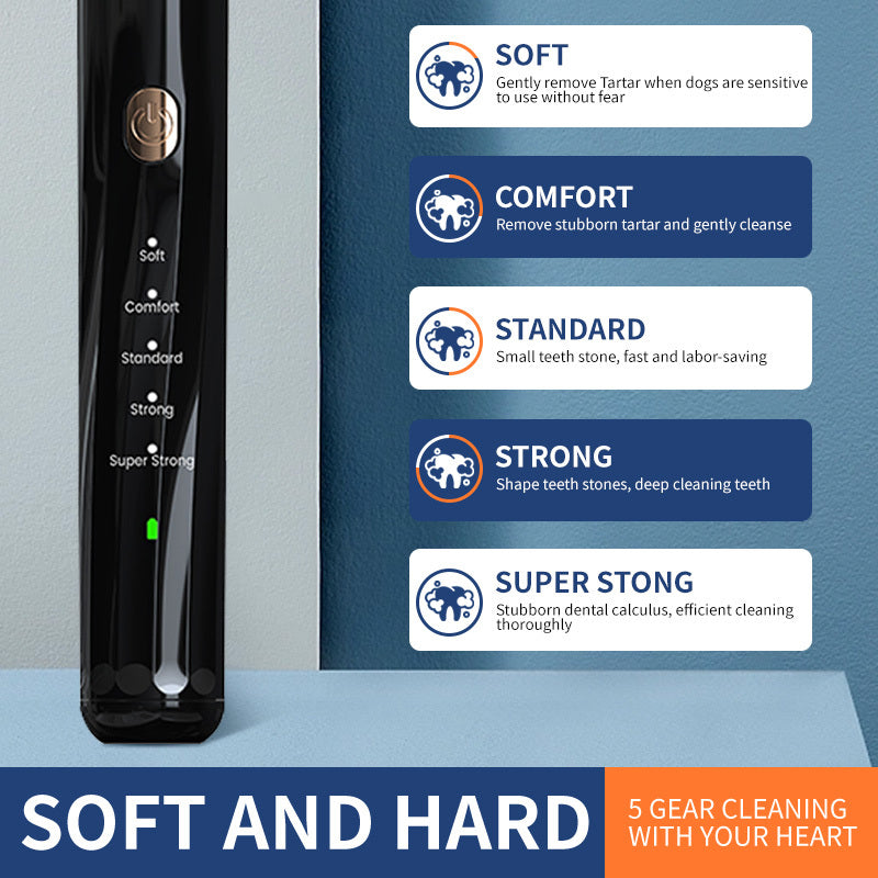 Ultrasonic Pet Teeth Cleaning Device – Dental Care for Dogs and Cats