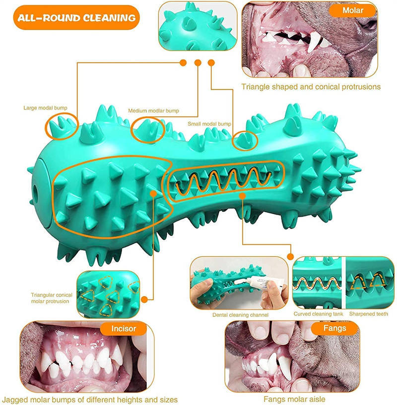 Dog Chew Toy – Rubber Molar Stick