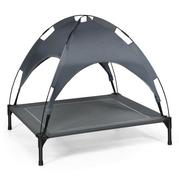 Dog Bed With UV Resistant Canopy