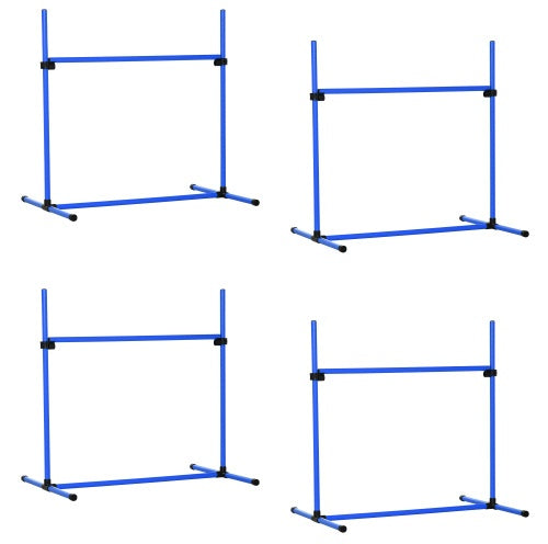 4-Piece Adjustable Dog Agility Set