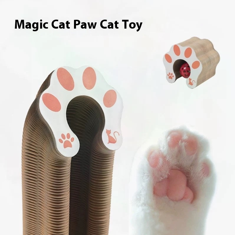 Folding Cat Scratcher – Foldable Interactive Toy