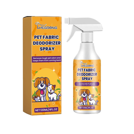 Yegbong Pet Fabric Deodorizer Spray – Long-lasting Indoor Pet Odor & Air Freshener