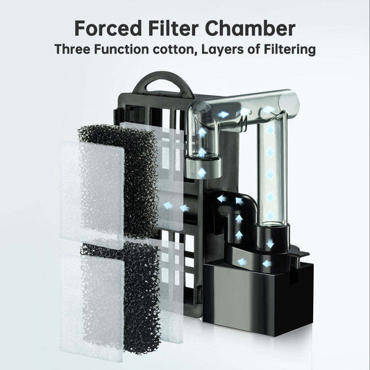 Silent Hanging Aquarium Filter – 3.5W/6W/8W