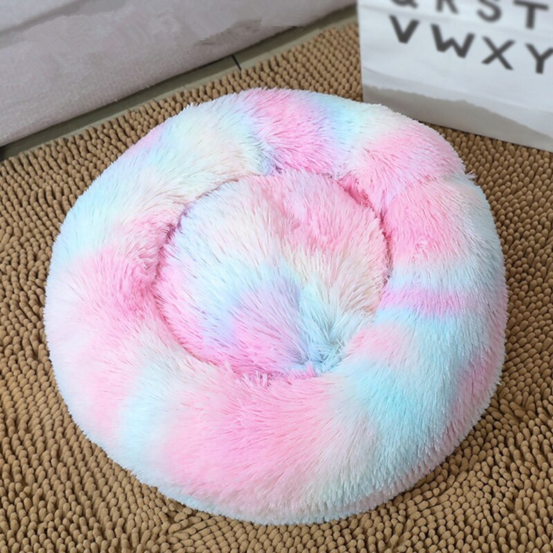 Soft Washable Plush Dog & Cat Bed