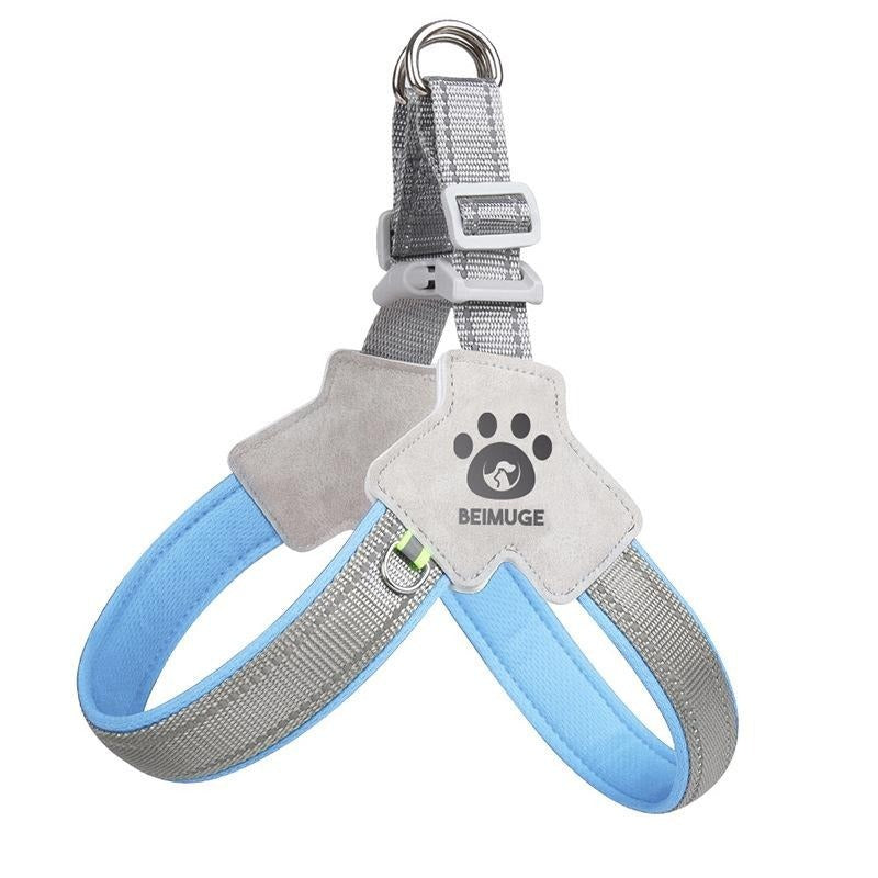 Adjustable Pet Harness & Leash Set – No-Pull, Reflective