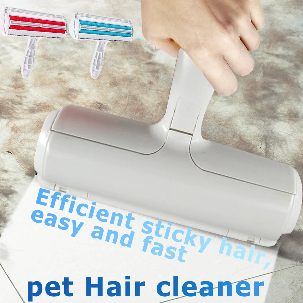 Pet Hair Remover Roller – 2-Way Lint & Fur Brush for Dogs/Cats, Sofa & Clothes