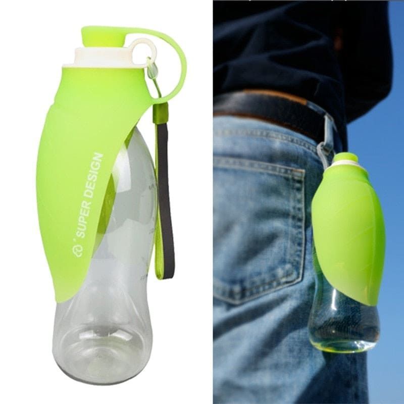 Pet Water Bottle Leaf Design