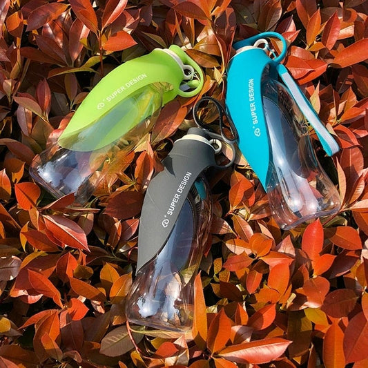 Pet Water Bottle Leaf Design