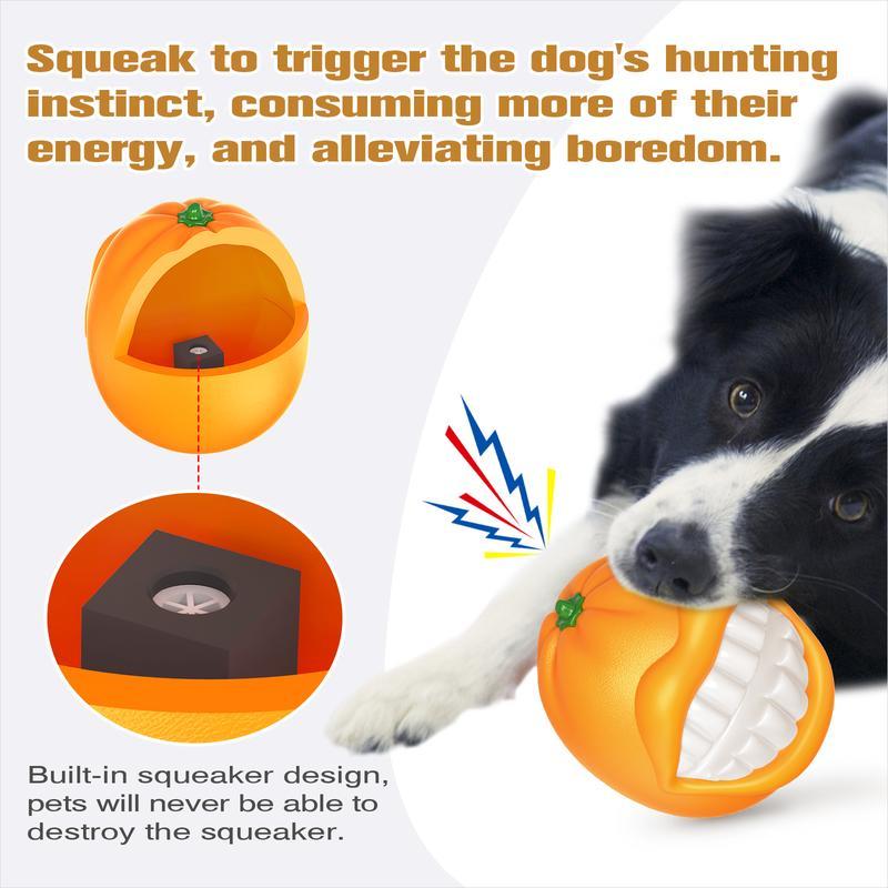 Indestructible Squeaky Chew Ball