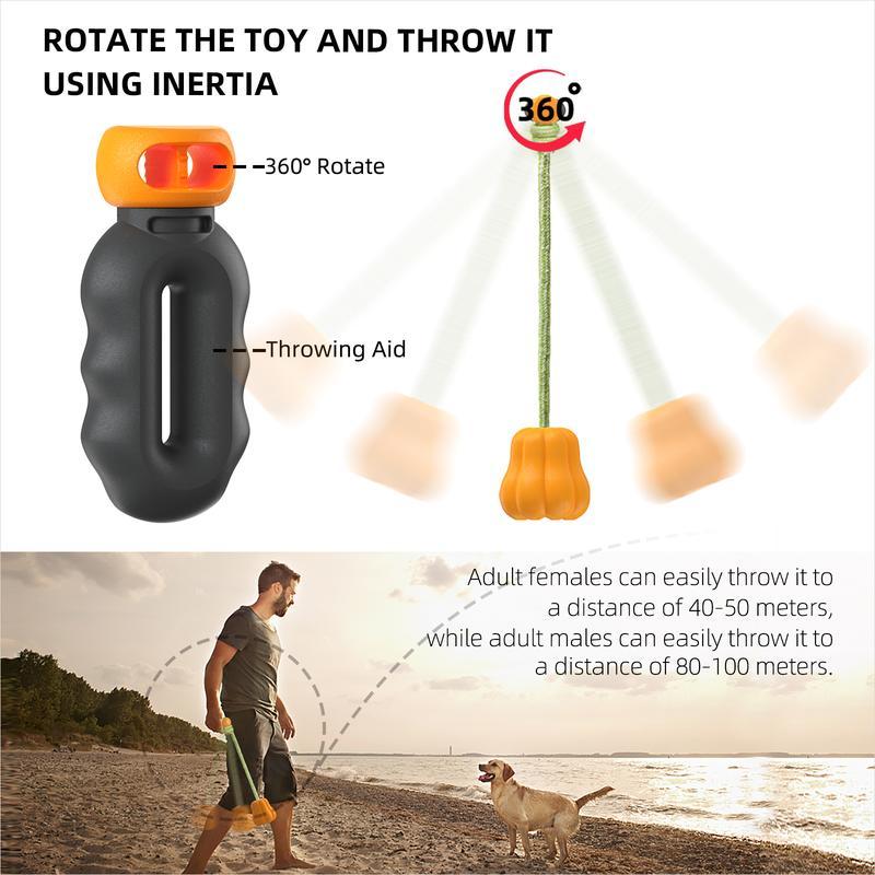 PROKEl Dog Rope Fetch Exercise Toy