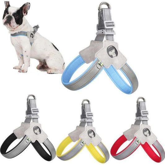 Adjustable Pet Harness & Leash Set – No-Pull, Reflective