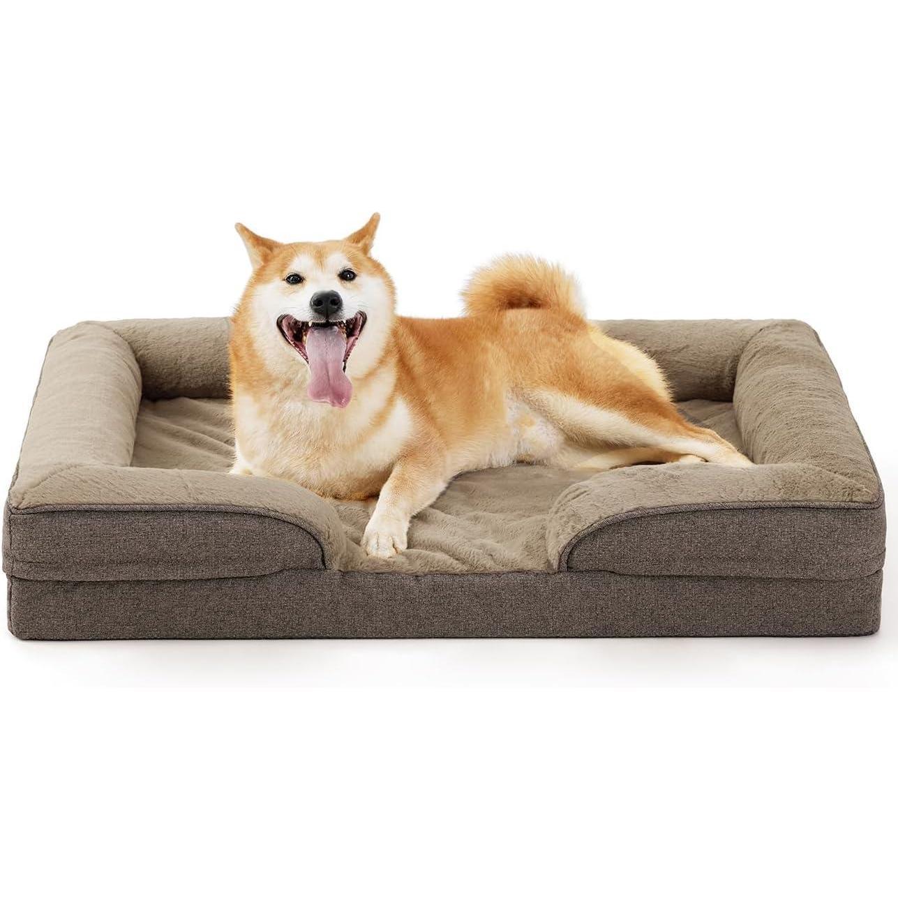 Orthopedic Dog Sofa – Washable, Waterproof, Foam Support