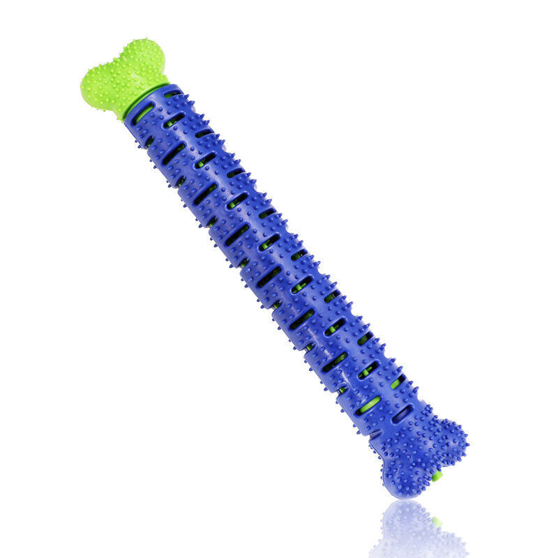 Dog Toothbrush TPR Chew Toy – Durable Molar Brushing Stick for Teeth Cleaning