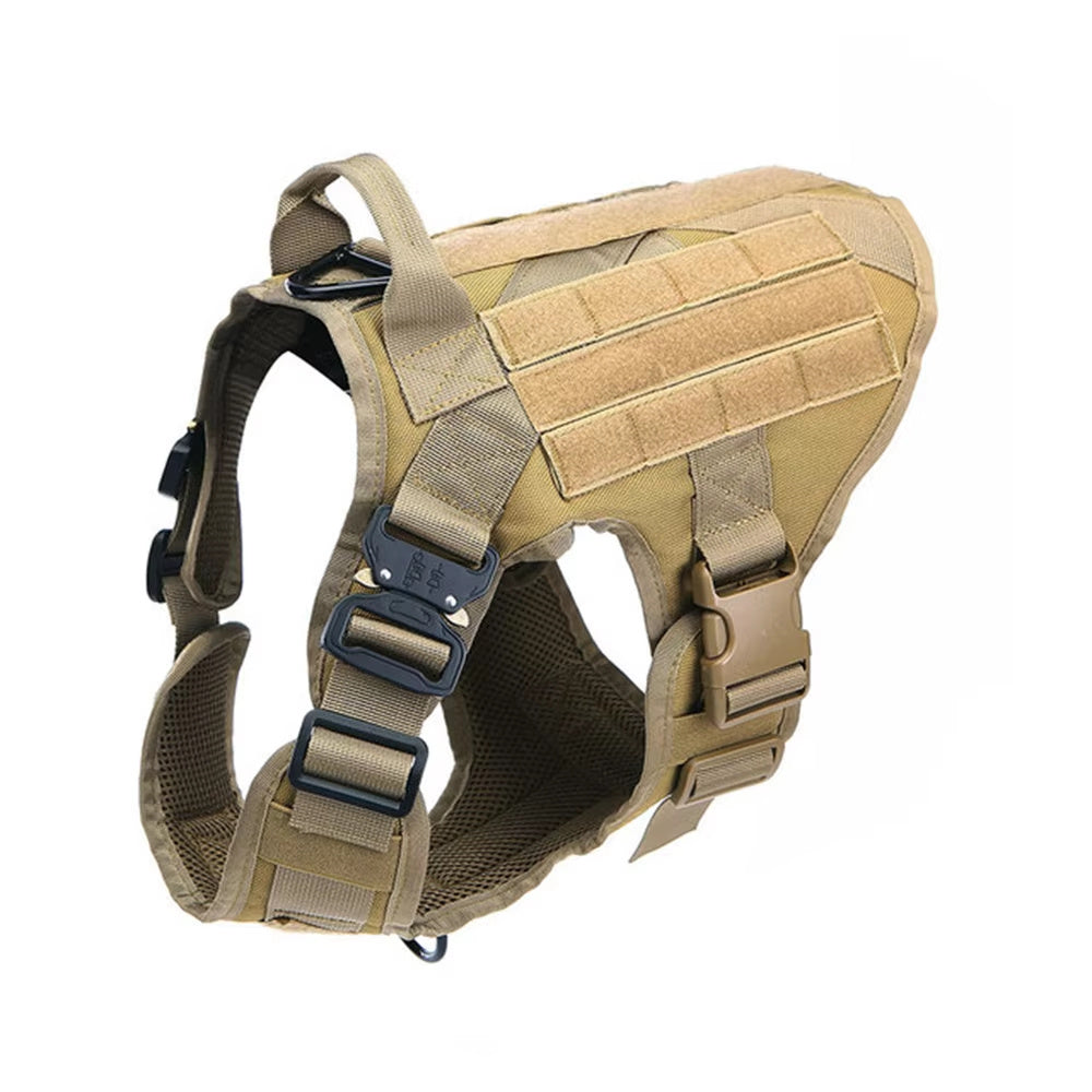 Luxury Dog Harness & Leash Set – Camouflage Nylon