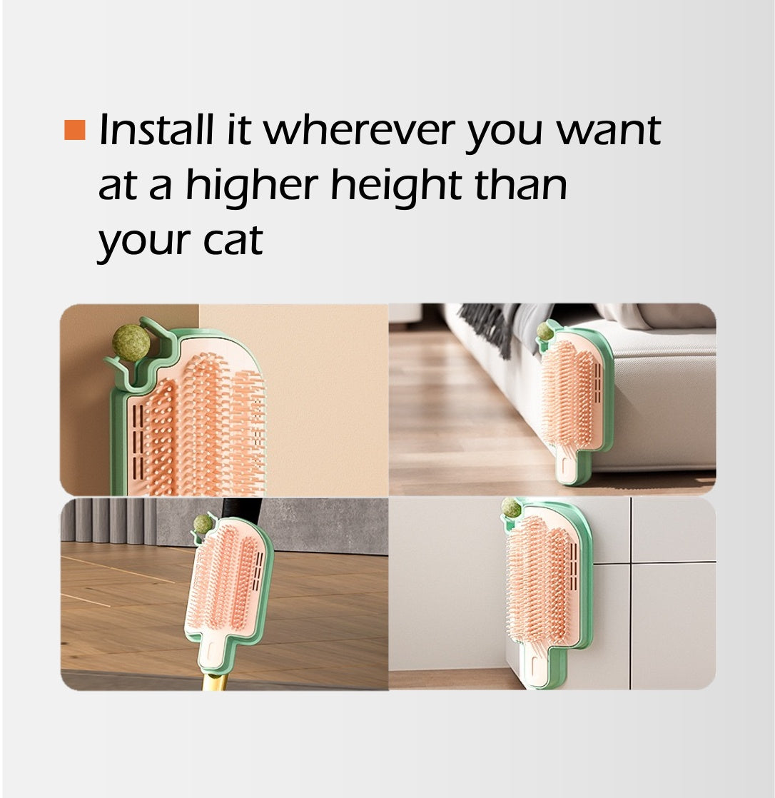 Popsicle Cat Grooming Brush – Corner Scratcher Comb