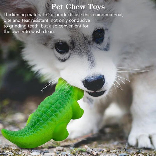 PROKEl Latex Alligator Pet Dog Toy