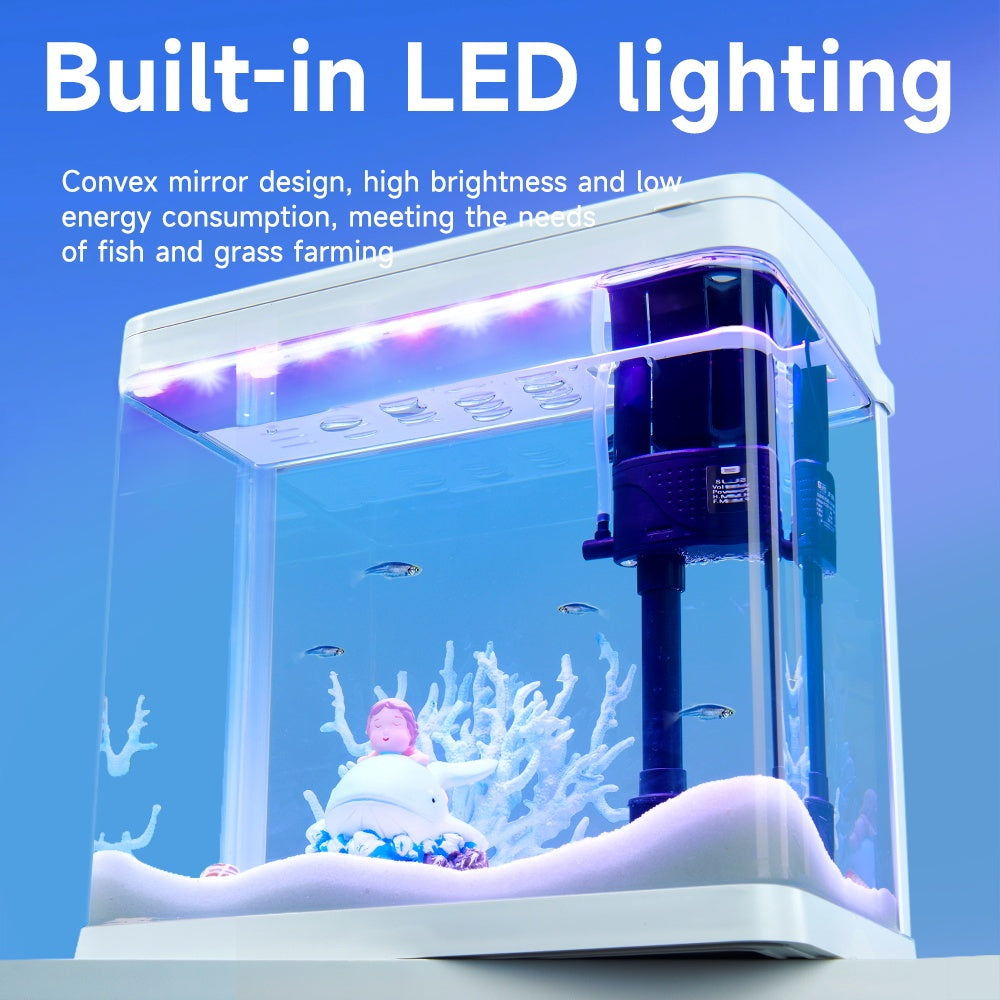 Desktop Hot Bending Small Fish Tank