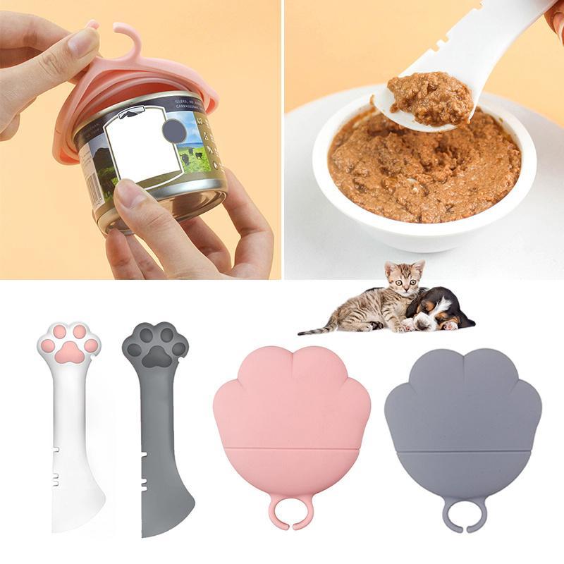 Pet Canned Spoon Jar Opener & Puppy Feeding Accessories