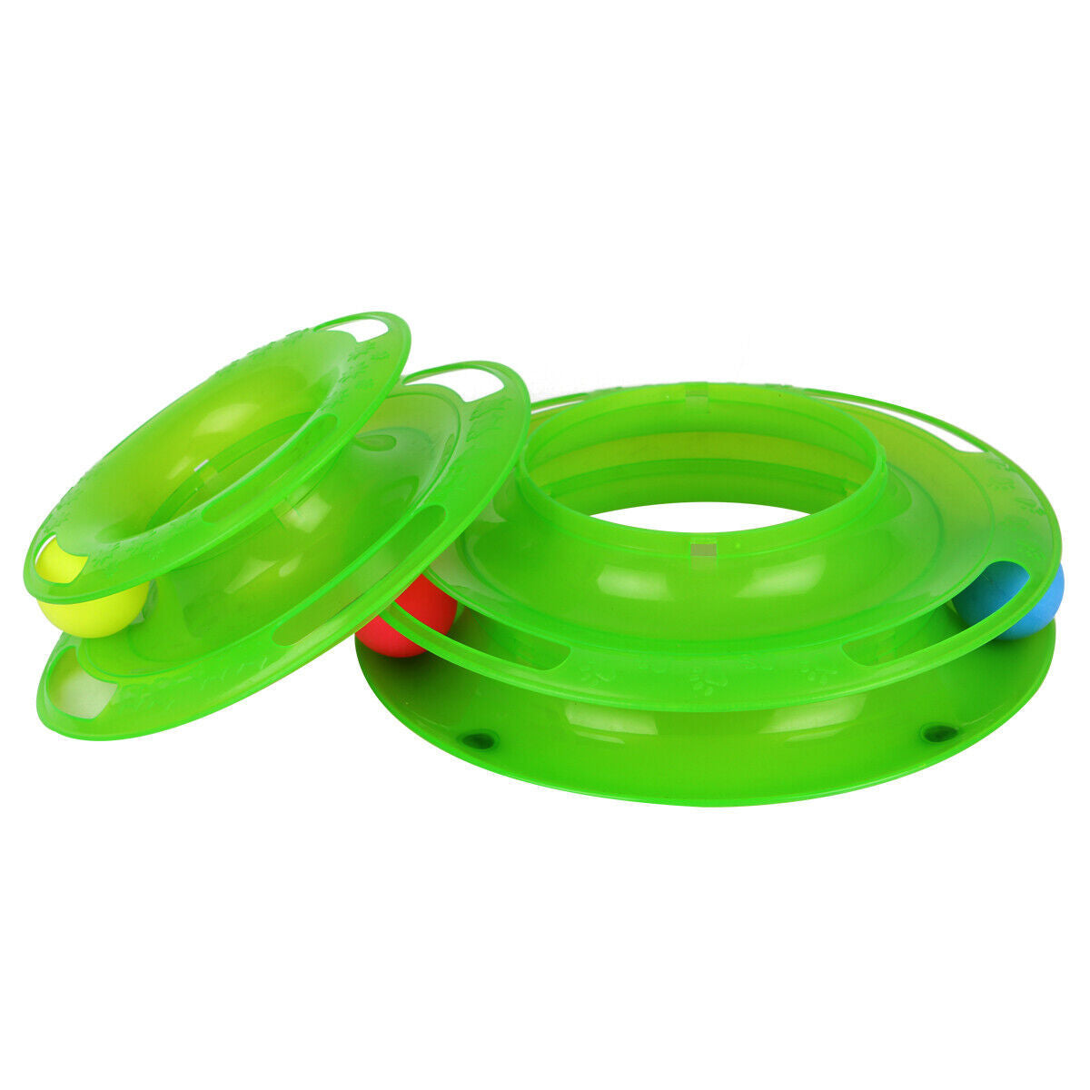 Trilaminar Cat Chase Ball Toy – Endless Fun & Exercise