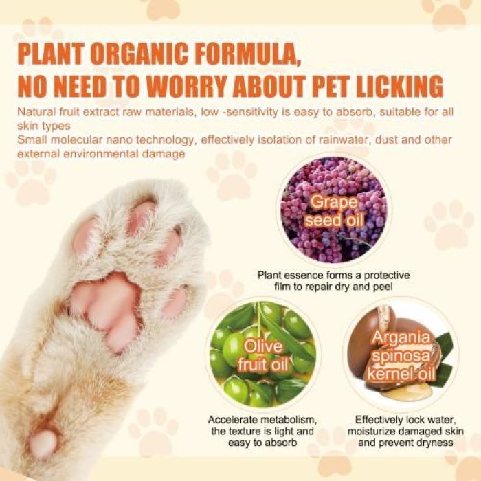 Natural Pet Paw Balm 1.7 Oz