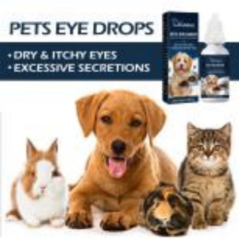 Tear Stain Removal & Eye Care Drops for Cats & Dogs