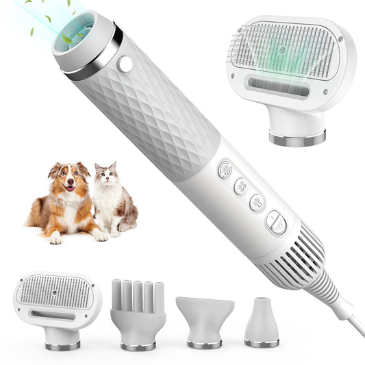 Brushless Motor Handheld Water Blower – High-Power Pet Dryer for Quick Drying & Grooming