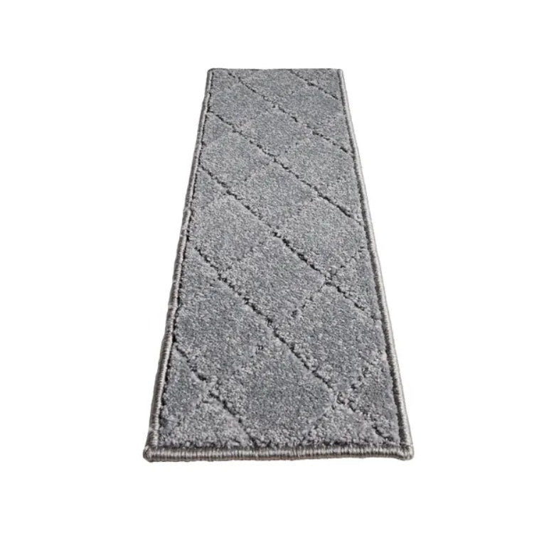 VEVOR Non-Slip Stair Treads, 9x28, Indoor Carpet Runner for Wood Steps, 15 Pcs, Gray