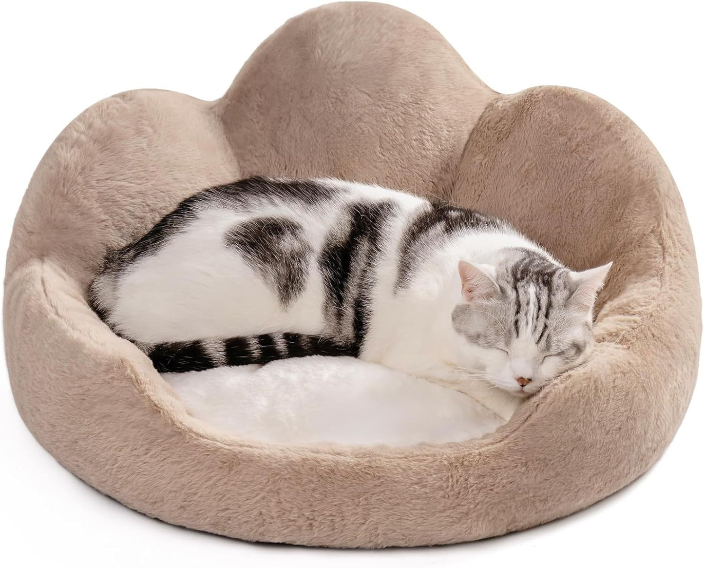 Round Cat Bed For Indoor Cats