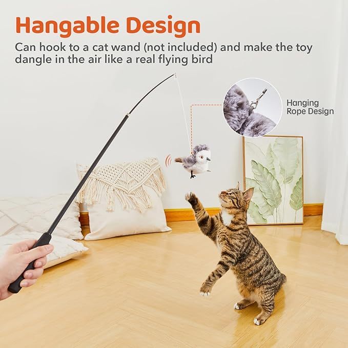Flapping Bird Interactive Cat Toy